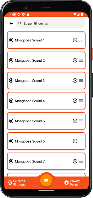 Mongoose Sounds Screenshot 2