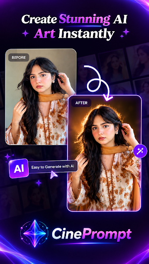 CinePrompt - AI Prompts Screenshot 1