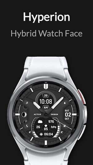 Hyperion: Hybrid Watch Face Screenshot 2