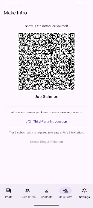 SocialCircle Screenshot 1