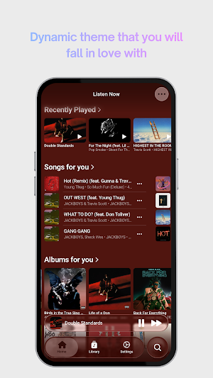 Music OS 26 : Liquid Glass UI Screenshot 3