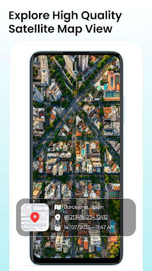 GPS Geotag - Live Earth Map Screenshot 1
