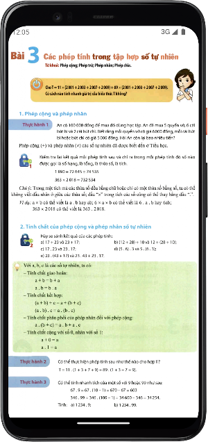 Toán Lớp6 - Tập một Screenshot 2