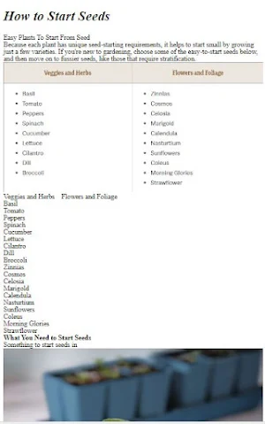 How to Start Seeds & Planting Screenshot 1