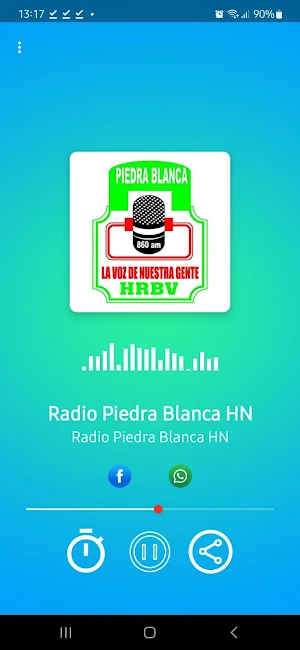 Radio Piedra Blanca HN Screenshot 1