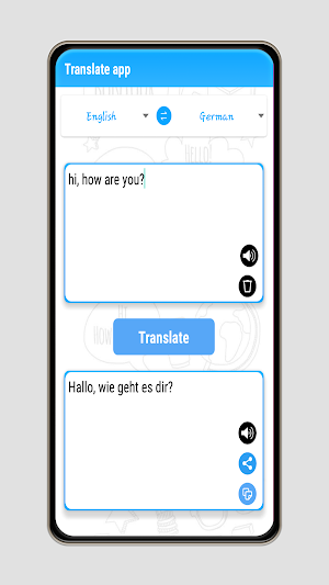 Translate App Voice & Camera Screenshot 3