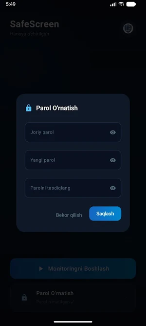 Safe Screen Screenshot 2