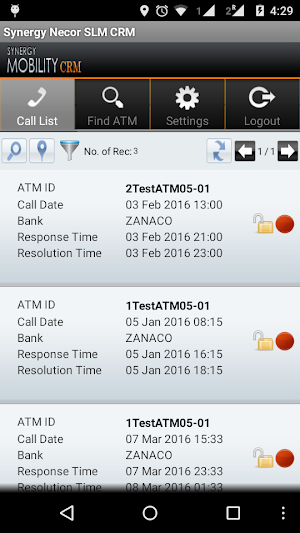 Synergy Necor SLM CRM Screenshot 0