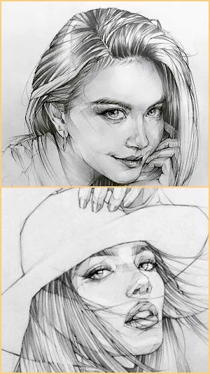 Drawing Portait Princess Ideas Screenshot 0