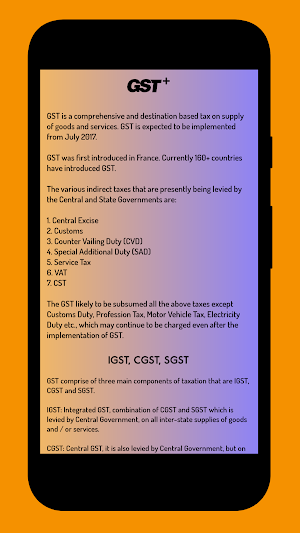 GST Calculator 2019 Screenshot 0