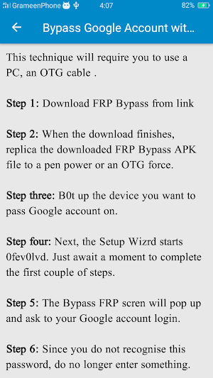 Bypass Google Account Guide Screenshot 2