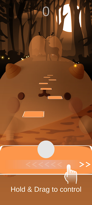 Funny Molang Tile Hop Screenshot 1