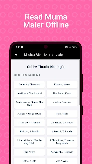 Dholuo Bible: Muma Maler Screenshot 1