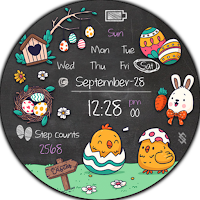 BFF32 - Easter Eggs and Bunny