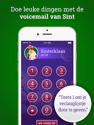 Bellen met Sinterklaas! (simulatie) Screenshot 1
