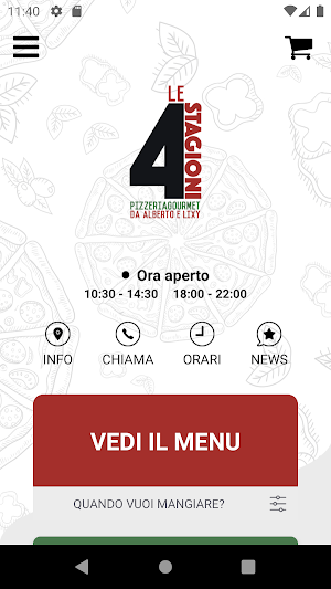 Pizzeria le 4 stagioni Screenshot 0