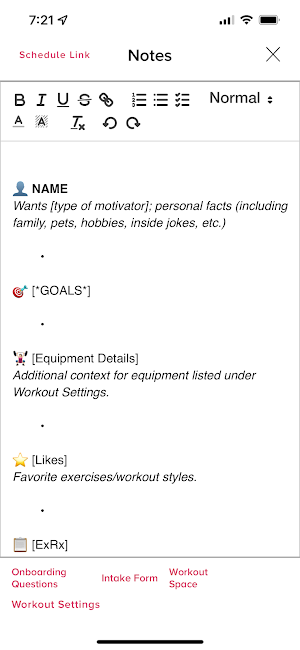 Trainiac for Coaches Screenshot 1