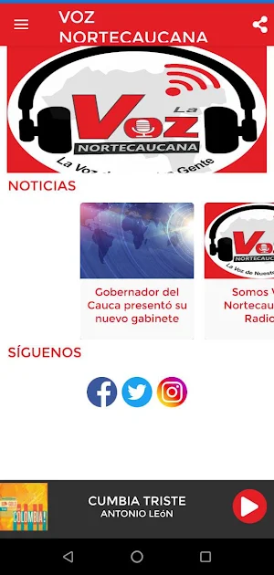VOZ NORTECAUCANA Screenshot 0