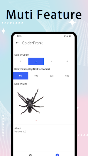 SpiderPrank: Spider in phone Screenshot 0
