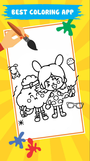 Tocalife Toca Boca Coloring Screenshot 2