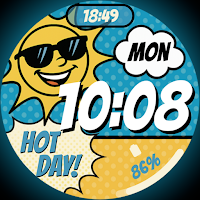 Comic Weather - Watch face