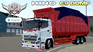 Mod Bussid Dump Truck Hino Screenshot 3