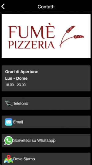 Fumè Pizzeria Bologna Screenshot 2