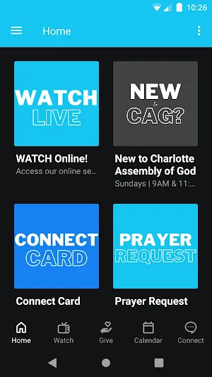 CAG app Screenshot 0
