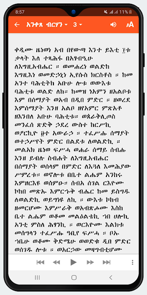 Abinet አብነት ዘኦርቶዶክስ Lite Screenshot 2