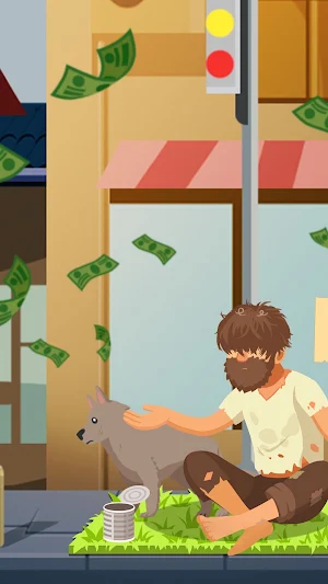 Beggar Idle - Tap Game Screenshot 2