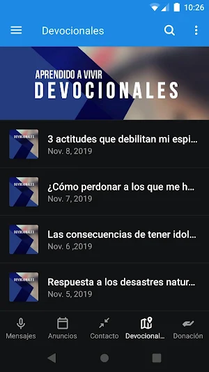 Iglesia Amistad Screenshot 2