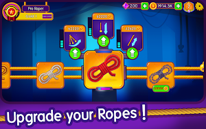 Rope Clash: Multiplayer Rope Swing Racing Screenshot 1