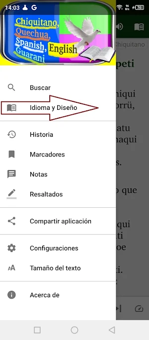 Chiquitano Spanish Screenshot 2