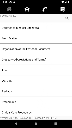 OMD Protocols Screenshot 0