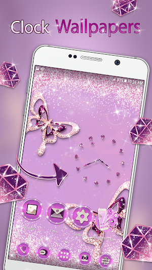 Butterfly Diamond Theme Screenshot 3
