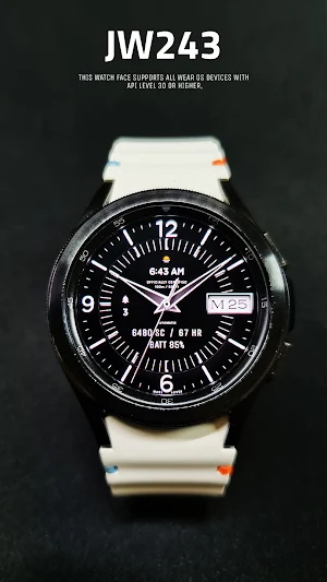 JW243 jwstudio watchface Screenshot 0