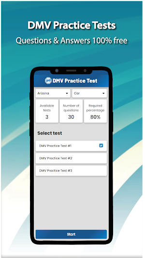 DMV Practice Test 2023 Premium Screenshot 0