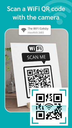 WiFi QR Scan: QR Password Scan Screenshot 3