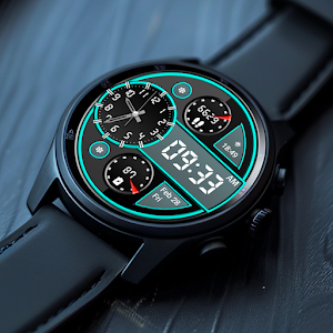 Key WF70 Luxury Watch Face Screenshot 2