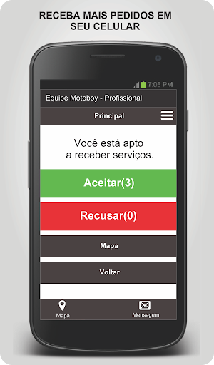 Equipe Motoboy - Profissional Screenshot 1