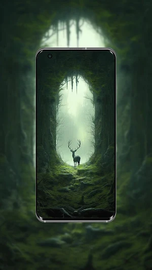 Deer Wallpaper Screenshot 2