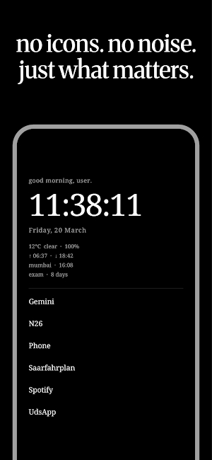 Minimal Launcher: Dumbphone Screenshot 0