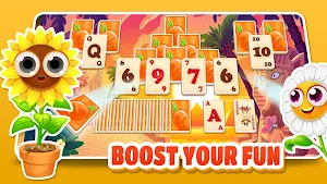 TriPeaks Solitaire Grow Flowers Screenshot 3