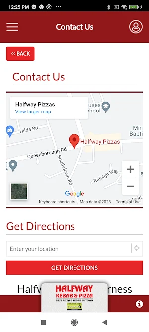 Halfway Pizzas Sherness Screenshot 2