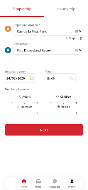 Private Driver Paris Screenshot 2