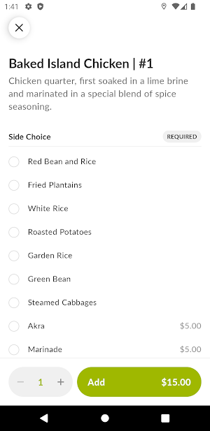 Chez Lama Haitian Cuisine Screenshot 3