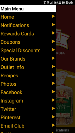 Oroweat Bakery Outlet Screenshot 1