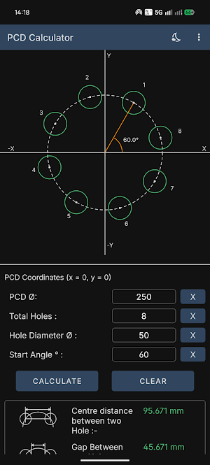 PCD Calculator Screenshot 3