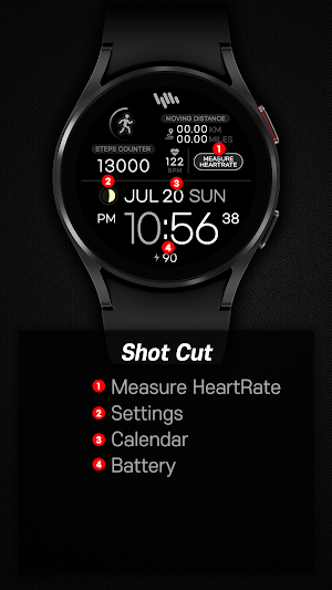 SamWatch Simple Delta S FIT Screenshot 2