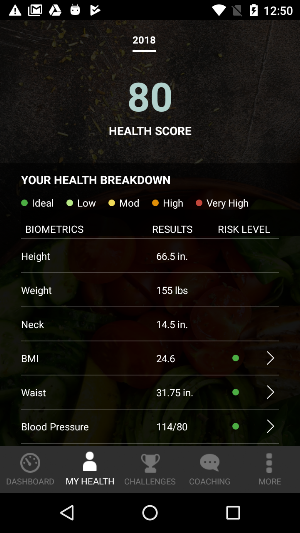 myHealthCheck360 Screenshot 1